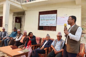 चामुण्डाबिन्द्रासैनी नगरपालिकाको दोस्रो चौमासिक सार्वजनिक सुनुवाई सम्पन्न..