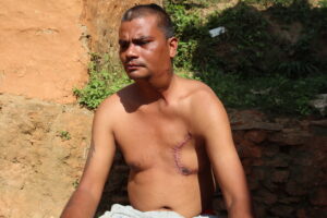 जीवन बचाउको अपिल गर्दै दैलेख रावतकोटका कुल बहादुर……