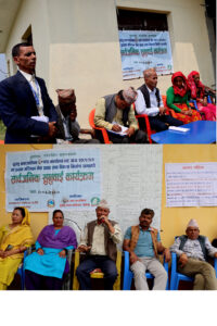 दुल्लु नगरपालिका वडा नं.३ र ७ को सार्वजनिक सुनुवाई सम्पन्न…